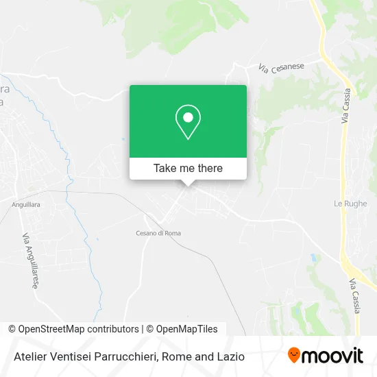 Atelier Ventisei Parrucchieri map