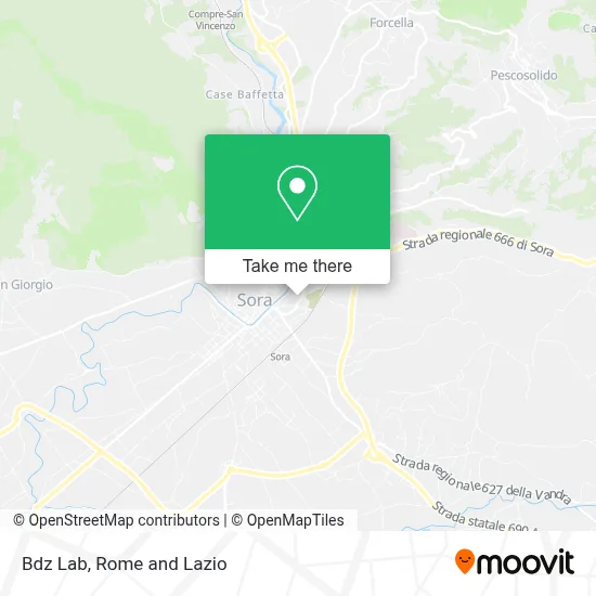 Bdz Lab map