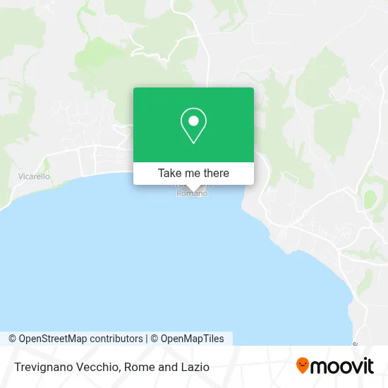 Trevignano Vecchio map