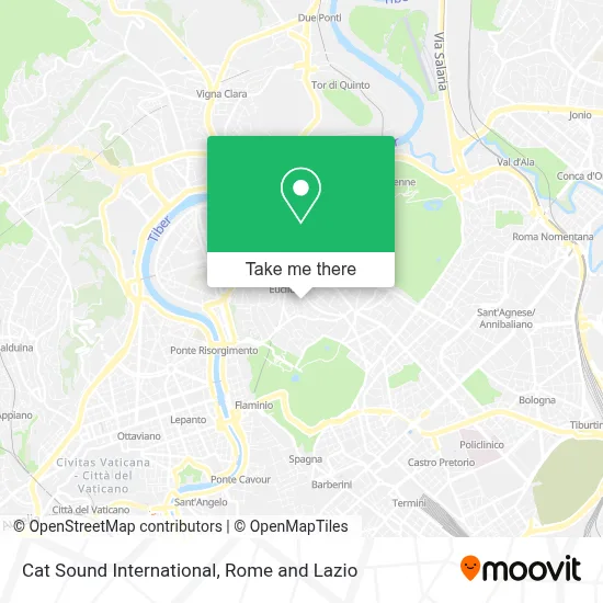 Cat Sound International map