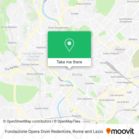 Fondazione Opera Divin Redentore map