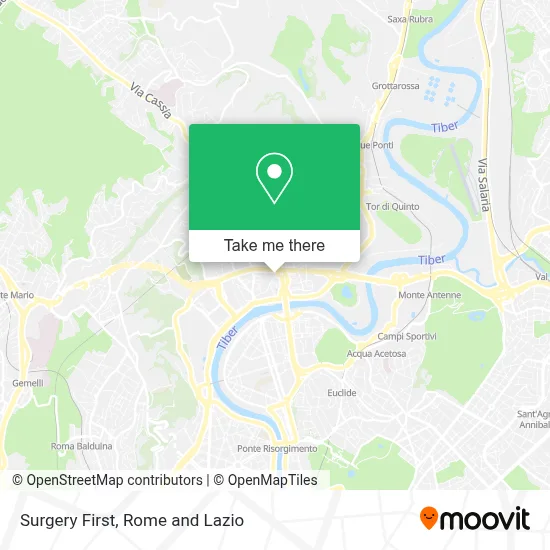 Surgery First map