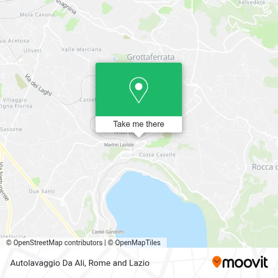 Autolavaggio Da Ali map