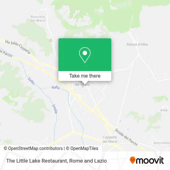 The Little Lake Restaurant map