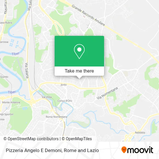 Pizzeria Angelo E Demoni map