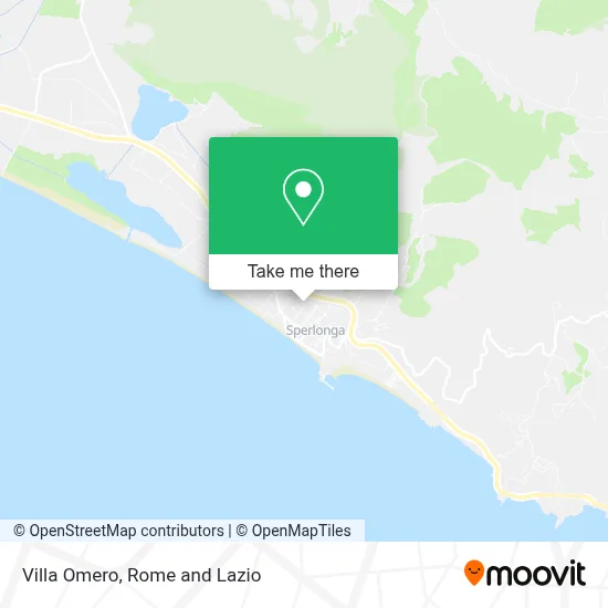 Villa Omero map