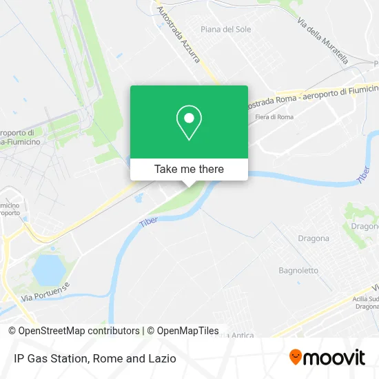 IP Gas Station map