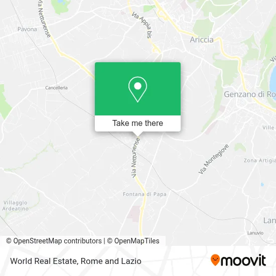 World Real Estate map