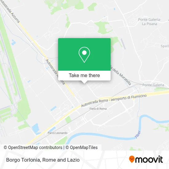 Borgo Torlonia map