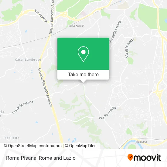 Roma Pisana map