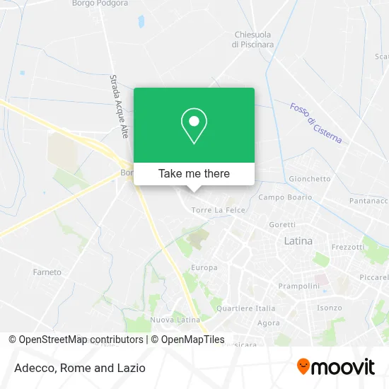 Adecco map