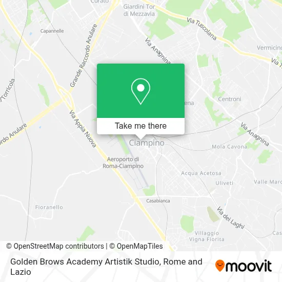 Golden Brows Academy Artistik Studio map