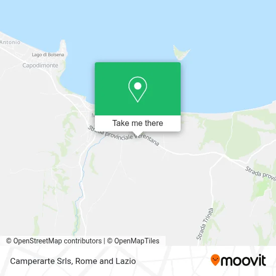 Camperarte Srls map