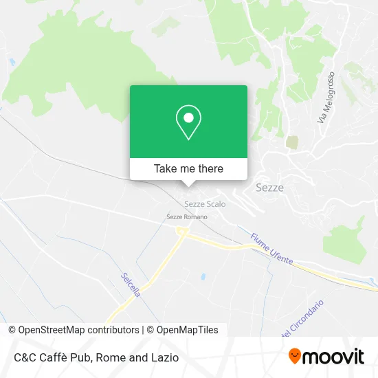 C&C Caffè Pub map