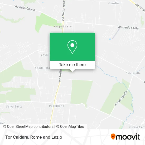 Tor Caldara map