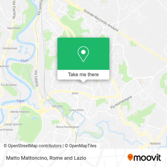Matto Mattoncino map