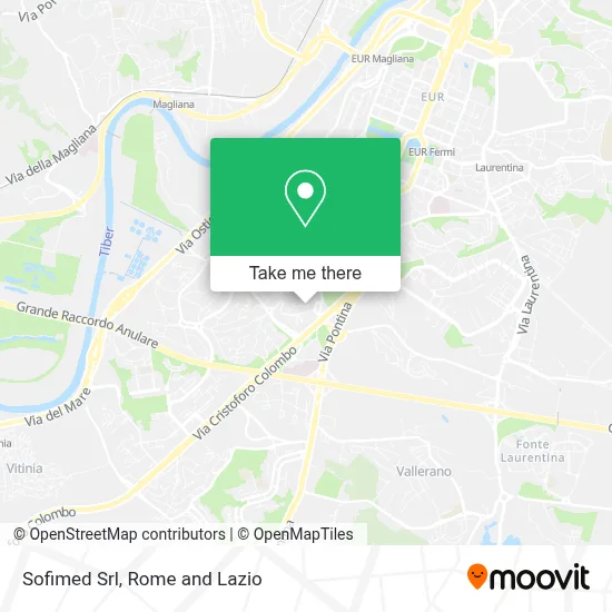 Sofimed Srl map
