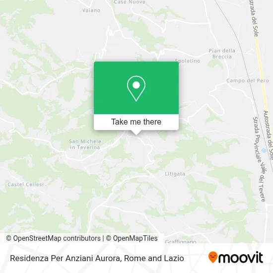 Residenza Per Anziani Aurora map