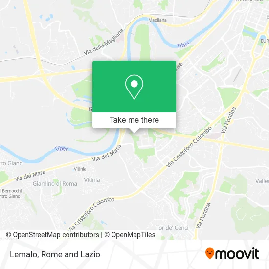 Lemalo map