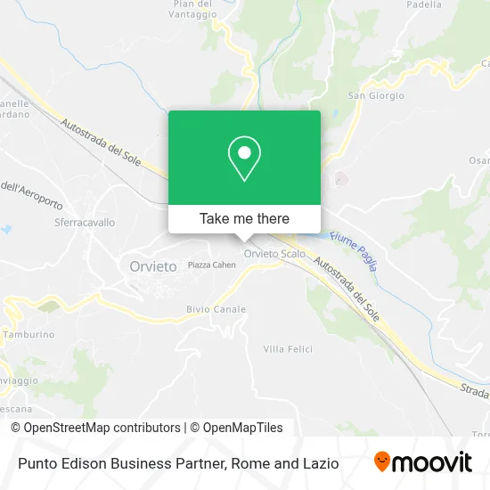 Punto Edison Business Partner map