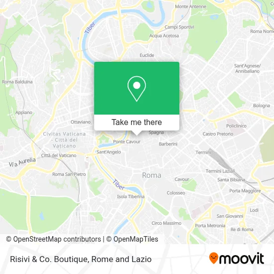 Risivi & Co. Boutique map