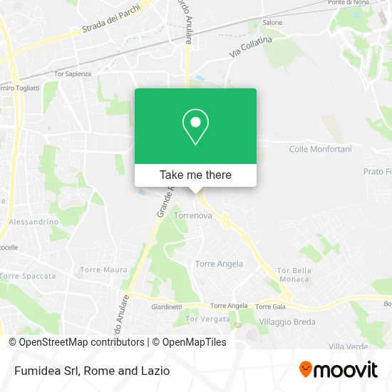 Fumidea Srl map