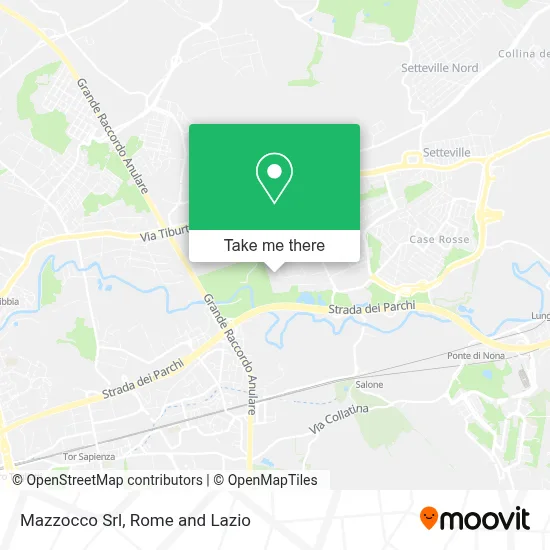 Mazzocco Srl map