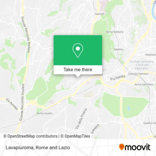 Lavapiuroma map