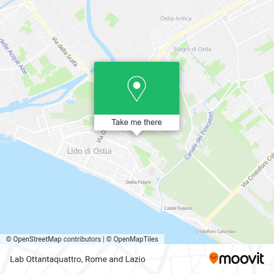 Lab Ottantaquattro map