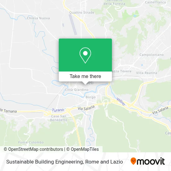 Sustainable Building Engineering map