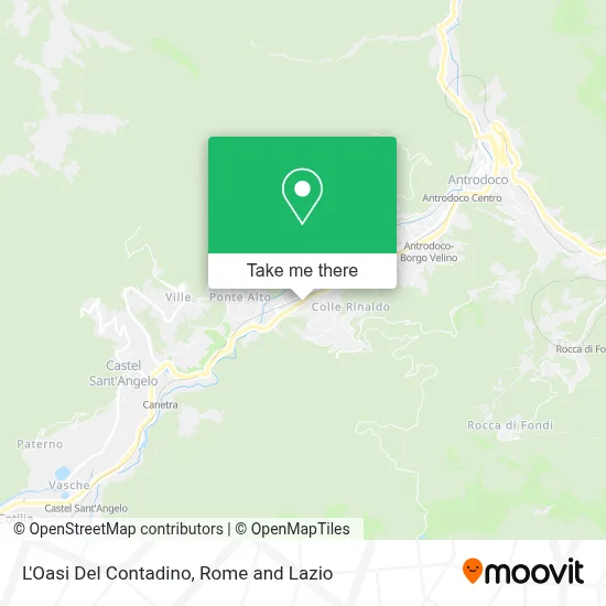 L'Oasi Del Contadino map