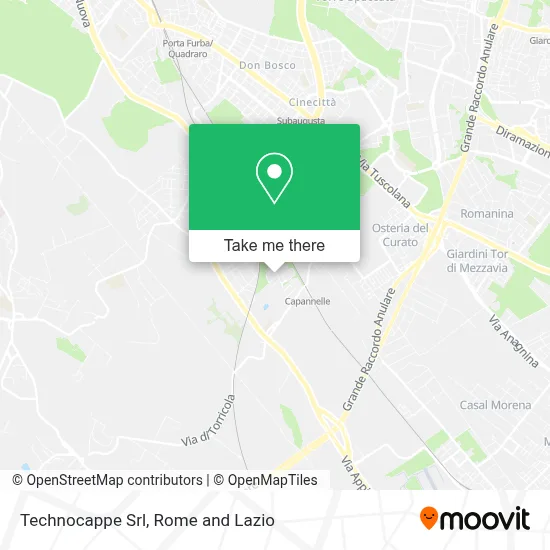 Technocappe Srl map