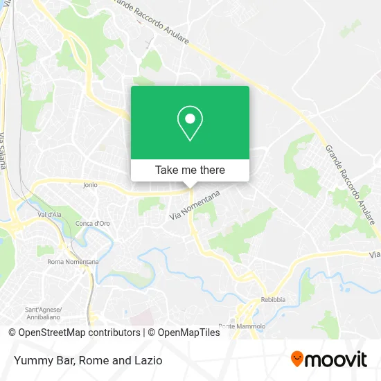Yummy Bar map