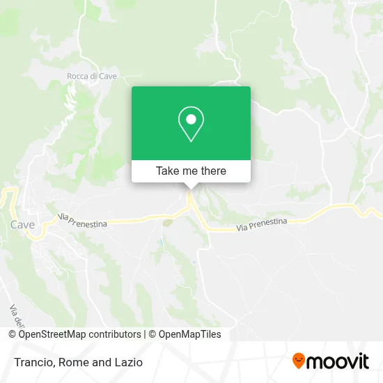 Trancio map