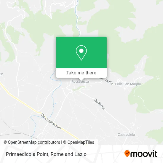Primaedicola Point map