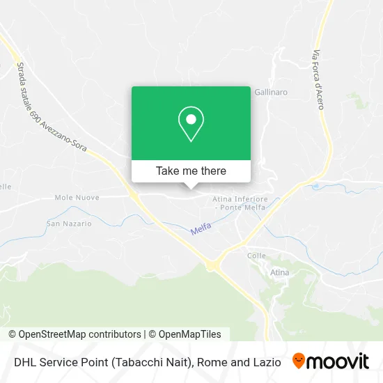 DHL Service Point (Tabacchi Nait) map