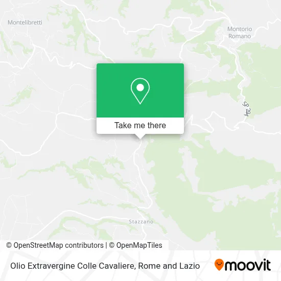 Olio Extravergine Colle Cavaliere map