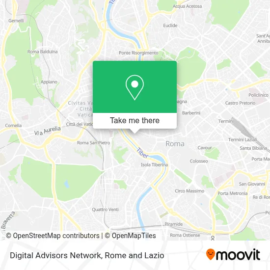 Digital Advisors Network map