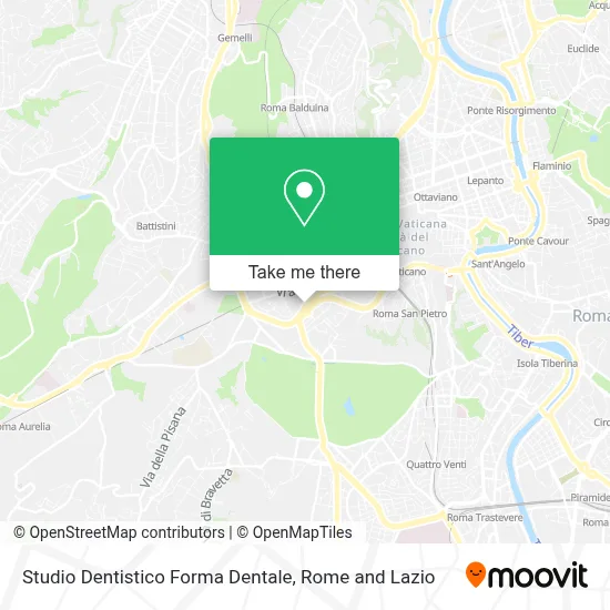 Studio Dentistico Forma Dentale map