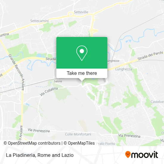 La Piadineria map