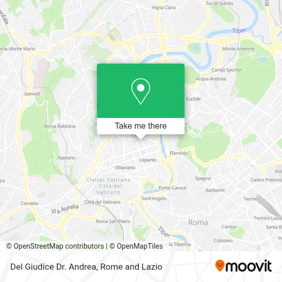 Del Giudice Dr. Andrea map