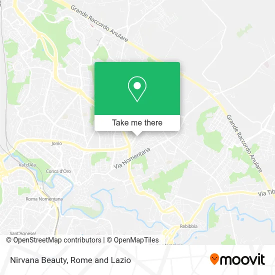 Nirvana Beauty map