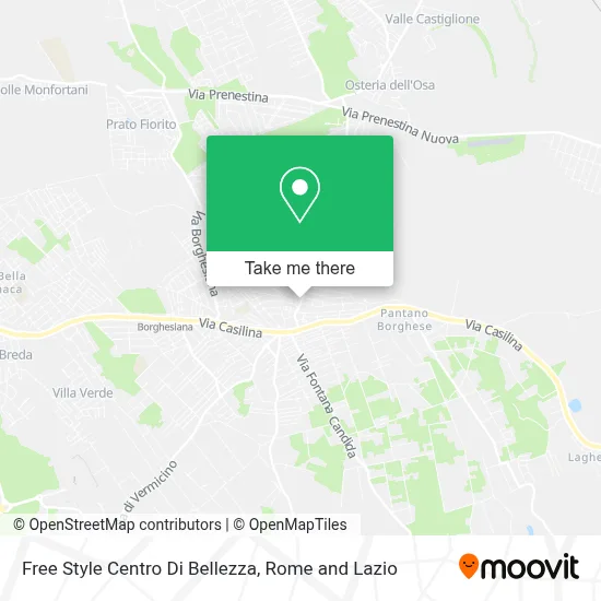 Free Style Centro Di Bellezza map