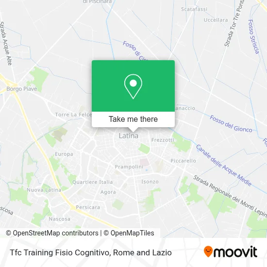 Tfc Training Fisio Cognitivo map