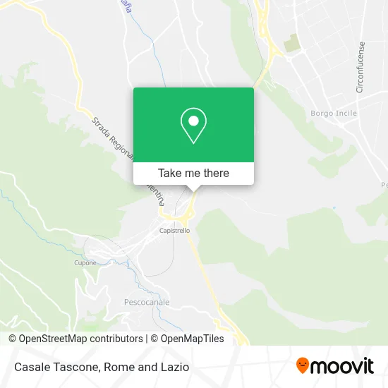 Casale Tascone map