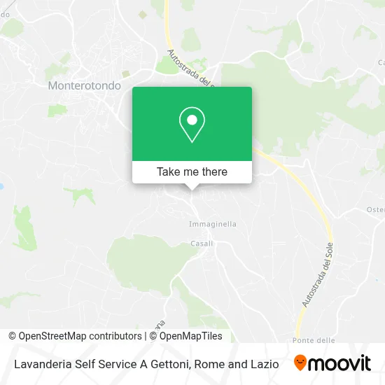Lavanderia Self Service A Gettoni map