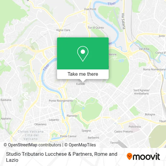 Studio Tributario Lucchese & Partners map