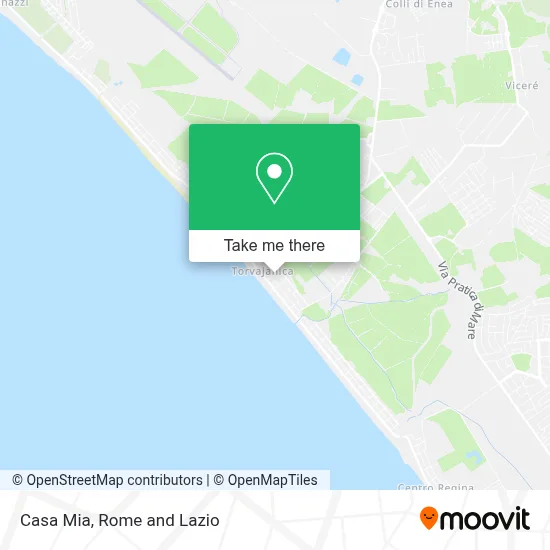 Casa Mia map