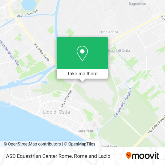 ASD Equestrian Center Rome map