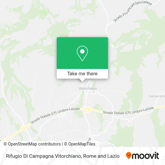 Rifugio Di Campagna Vitorchiano map